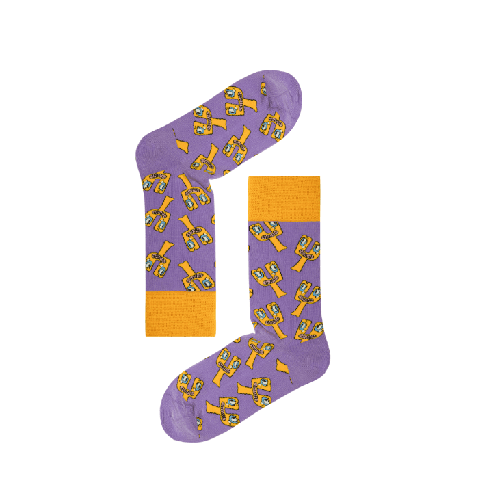 Trendy Letter Graphic Socks Y1