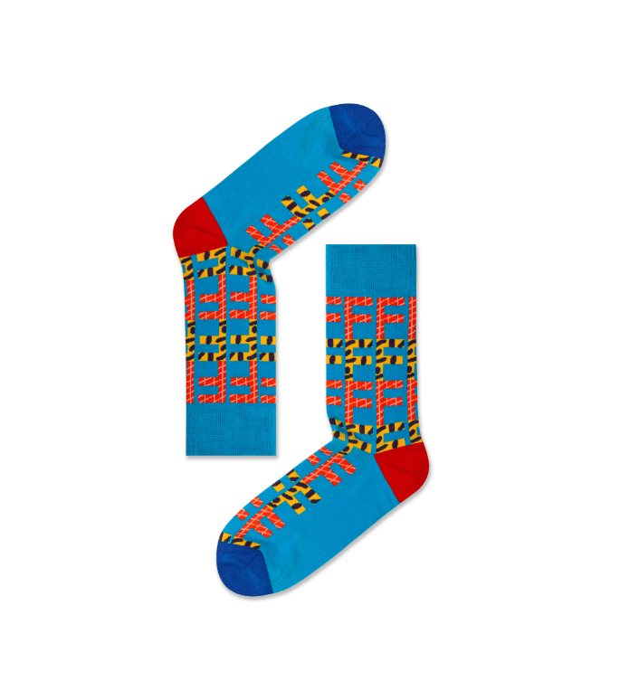 Trendy Letter Graphic Socks F1