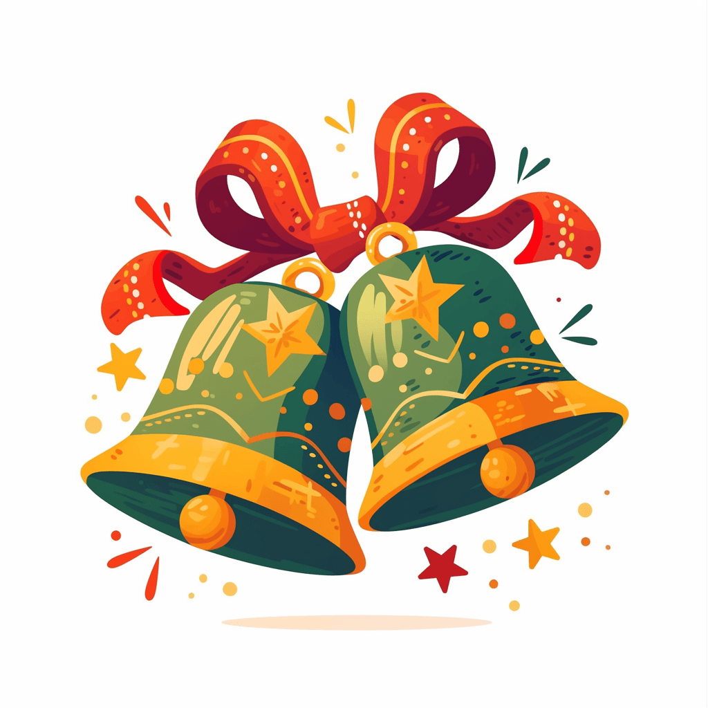 Christmas Squad original repeating artwork