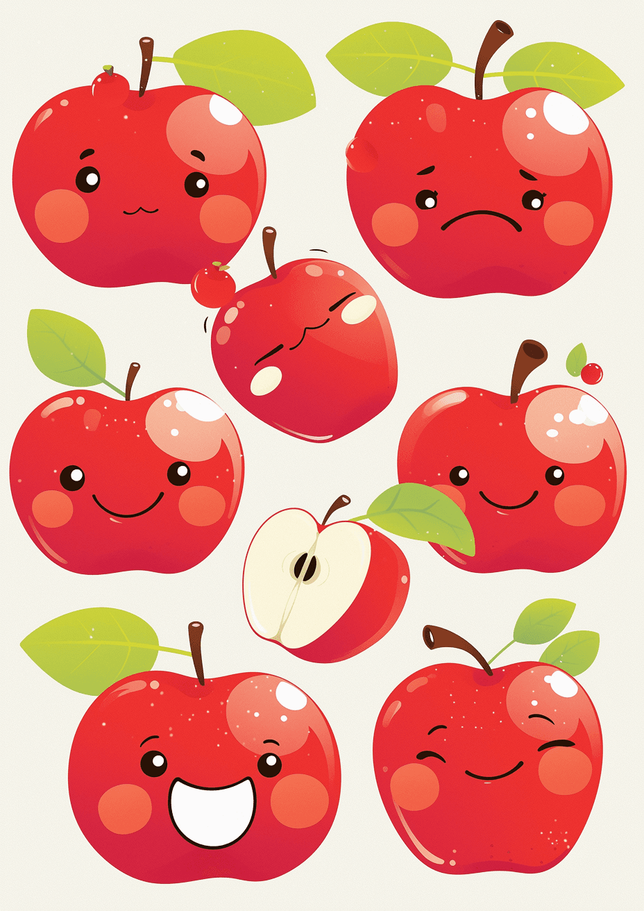 Apple Jam original repeating artwork