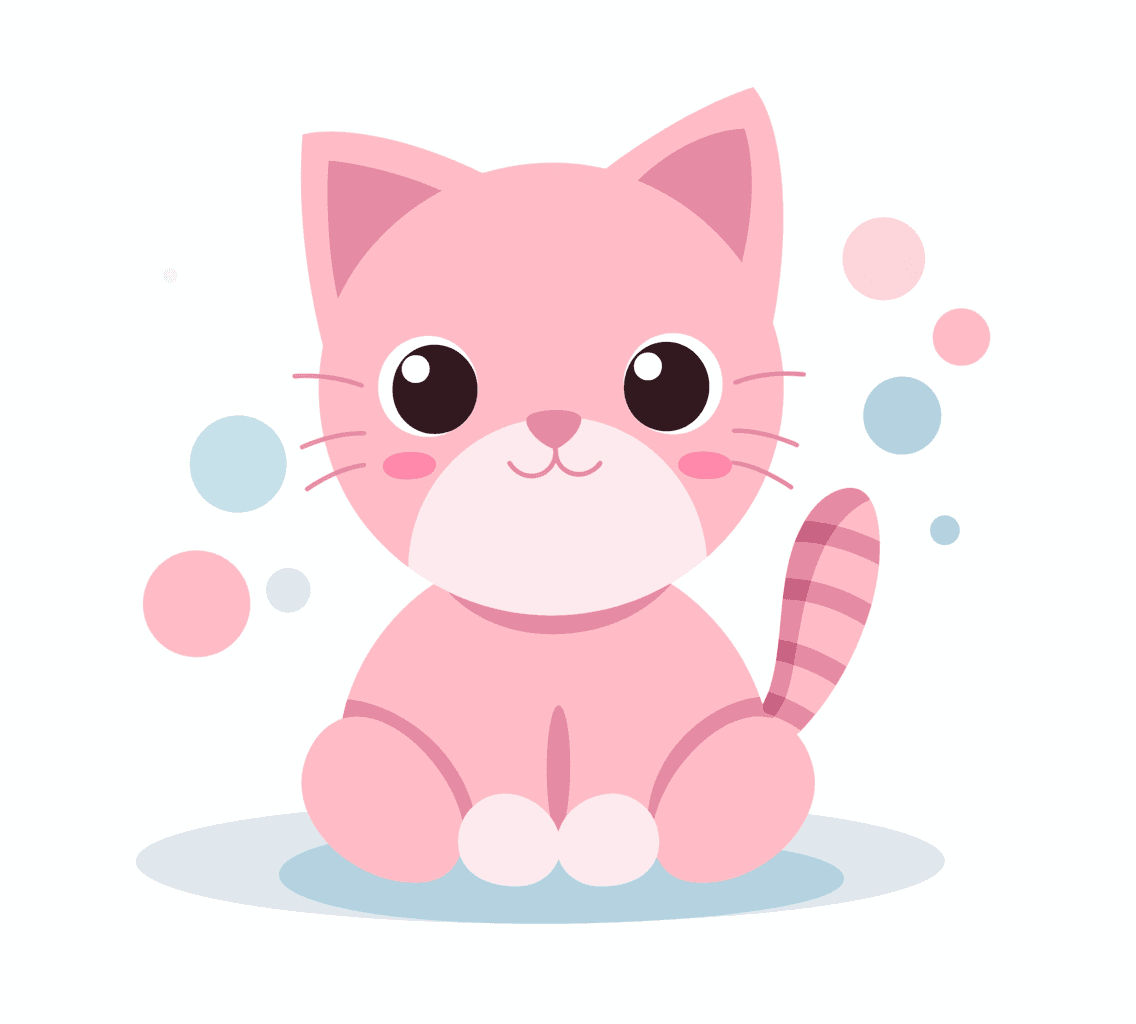 Cat 112 original repeating artwork