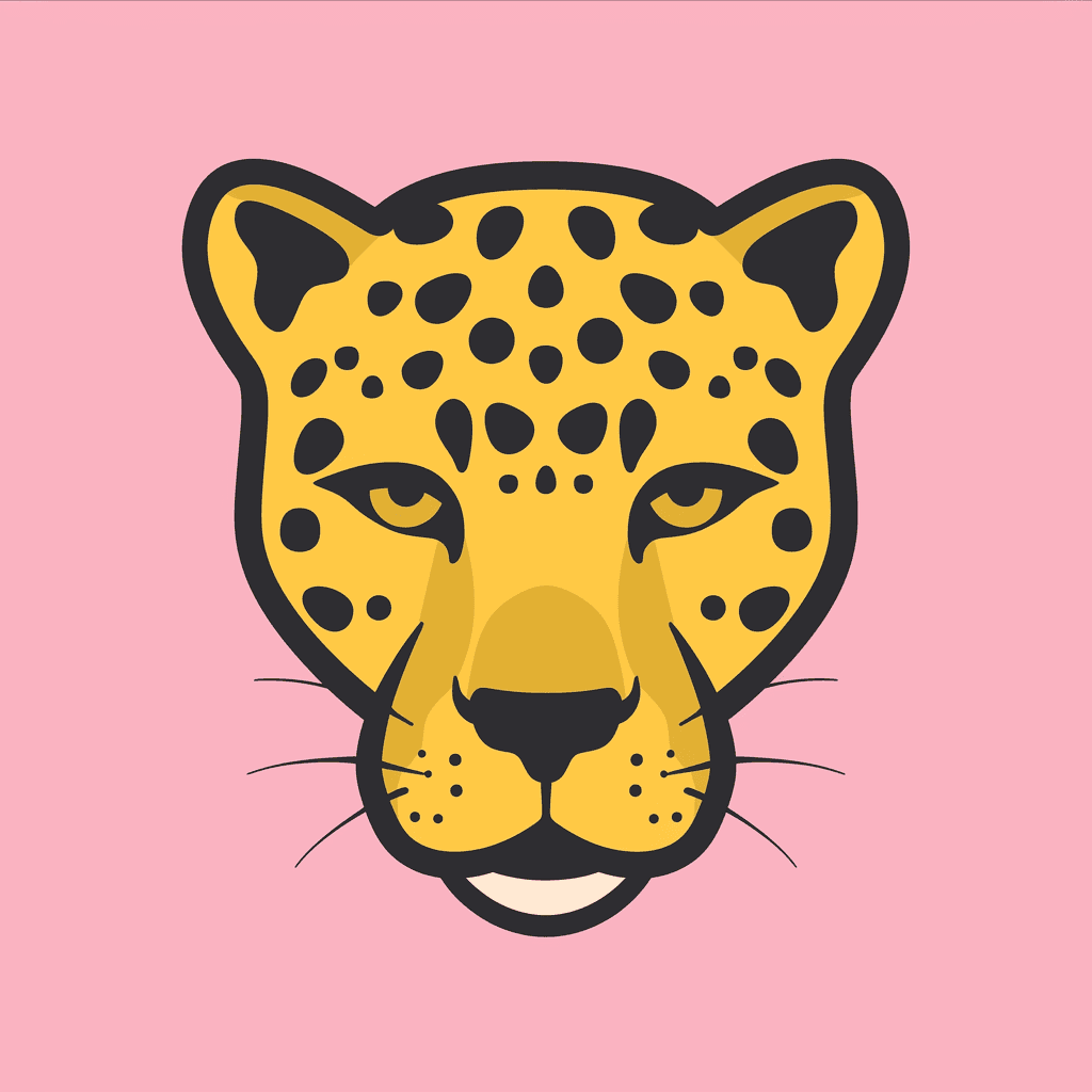 Leopard Bold original repeating artwork