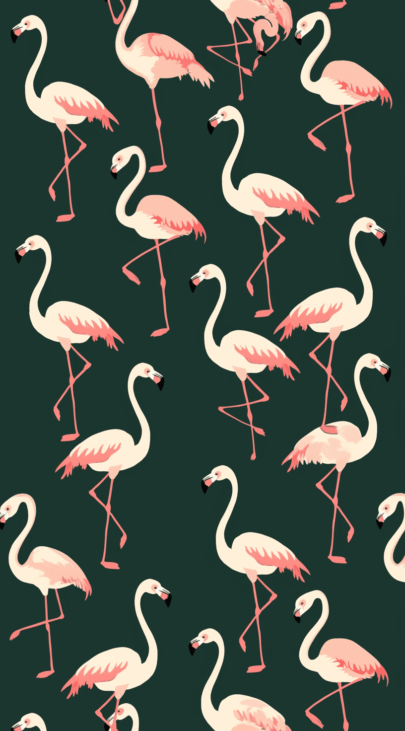 Bird Rush original repeating artwork
