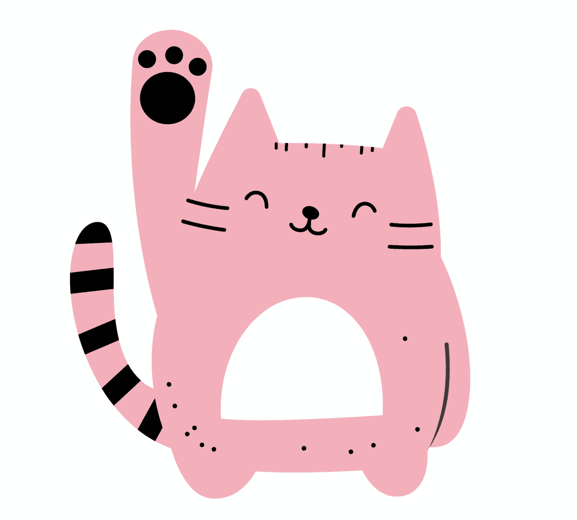 Cat 061 original repeating artwork