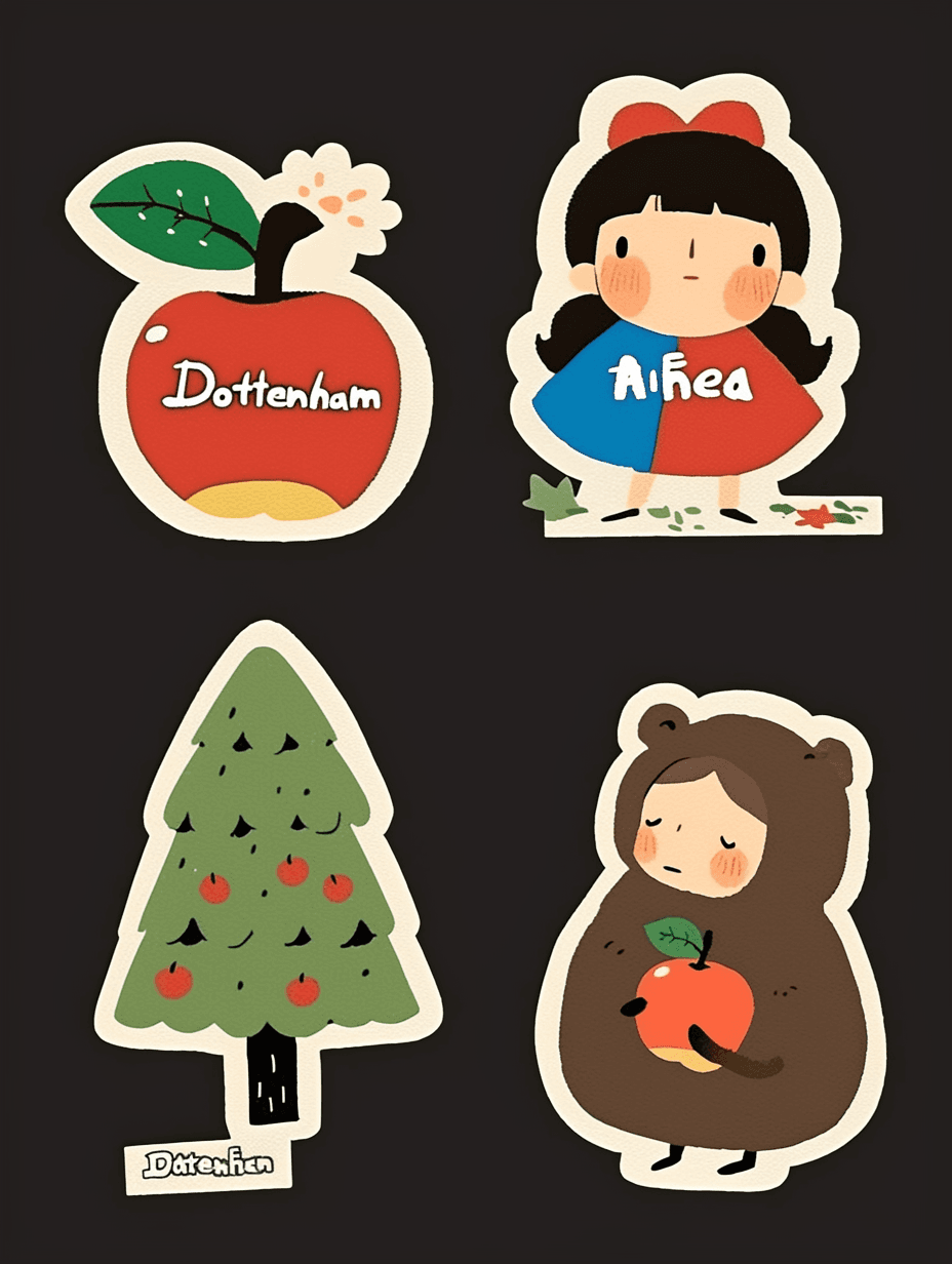 Apple Bounce original repeating artwork