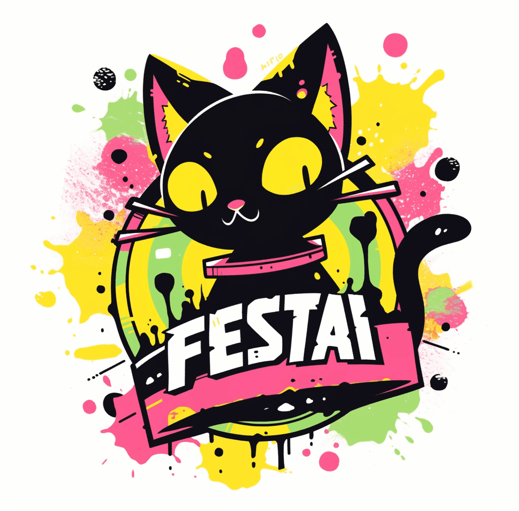 Cat 050 original repeating artwork