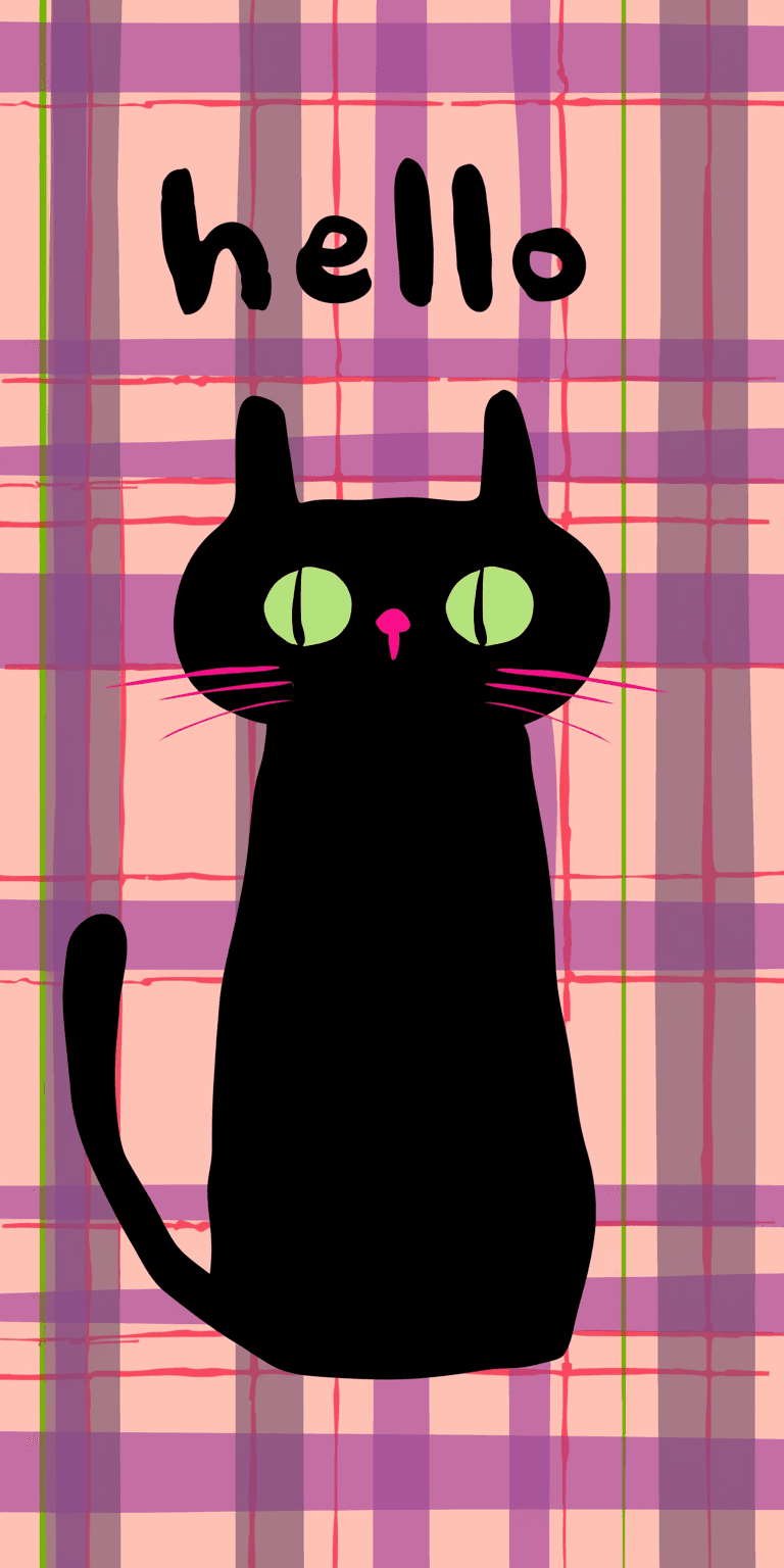 Cat 036 original repeating artwork