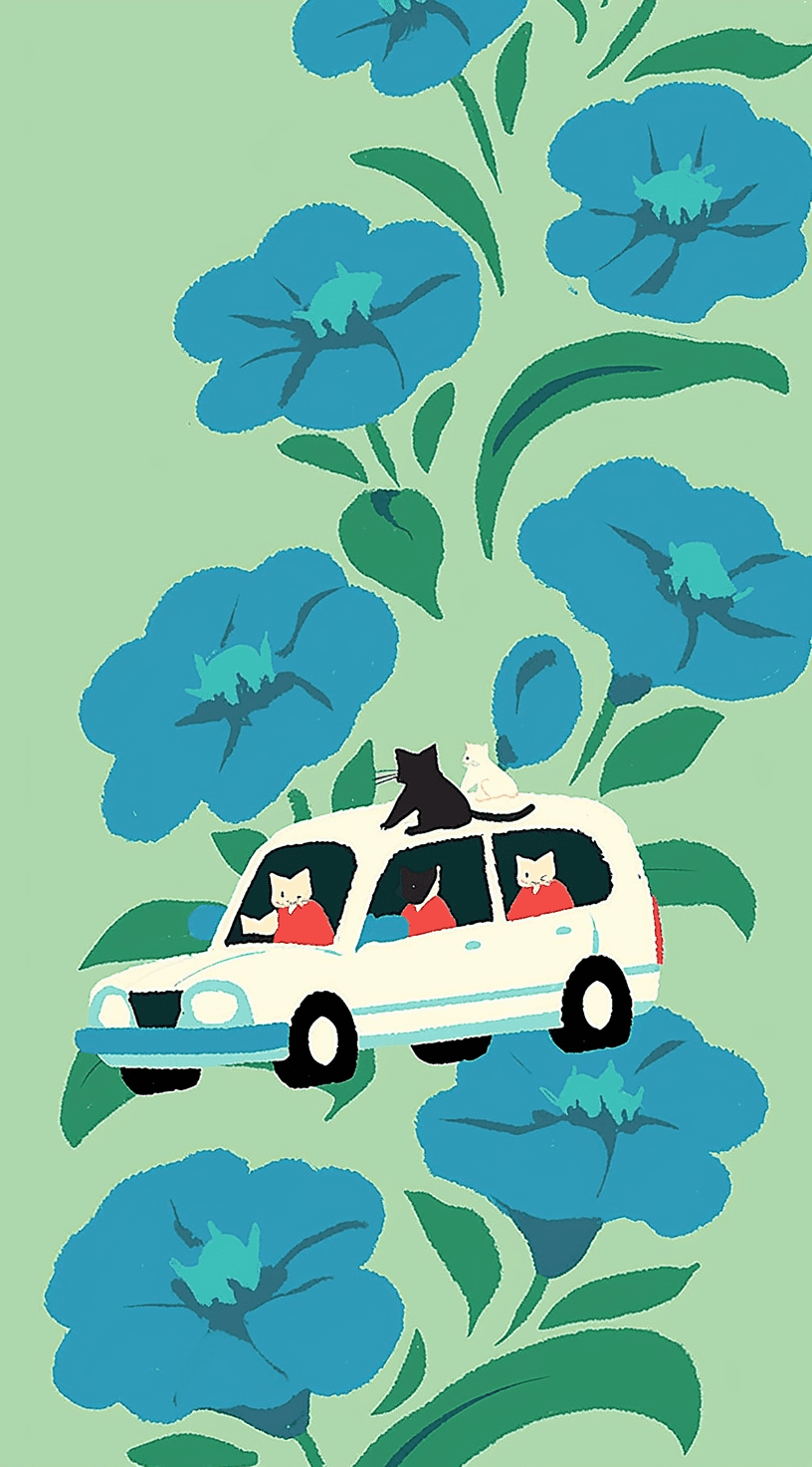 Blossom 513 original repeating artwork