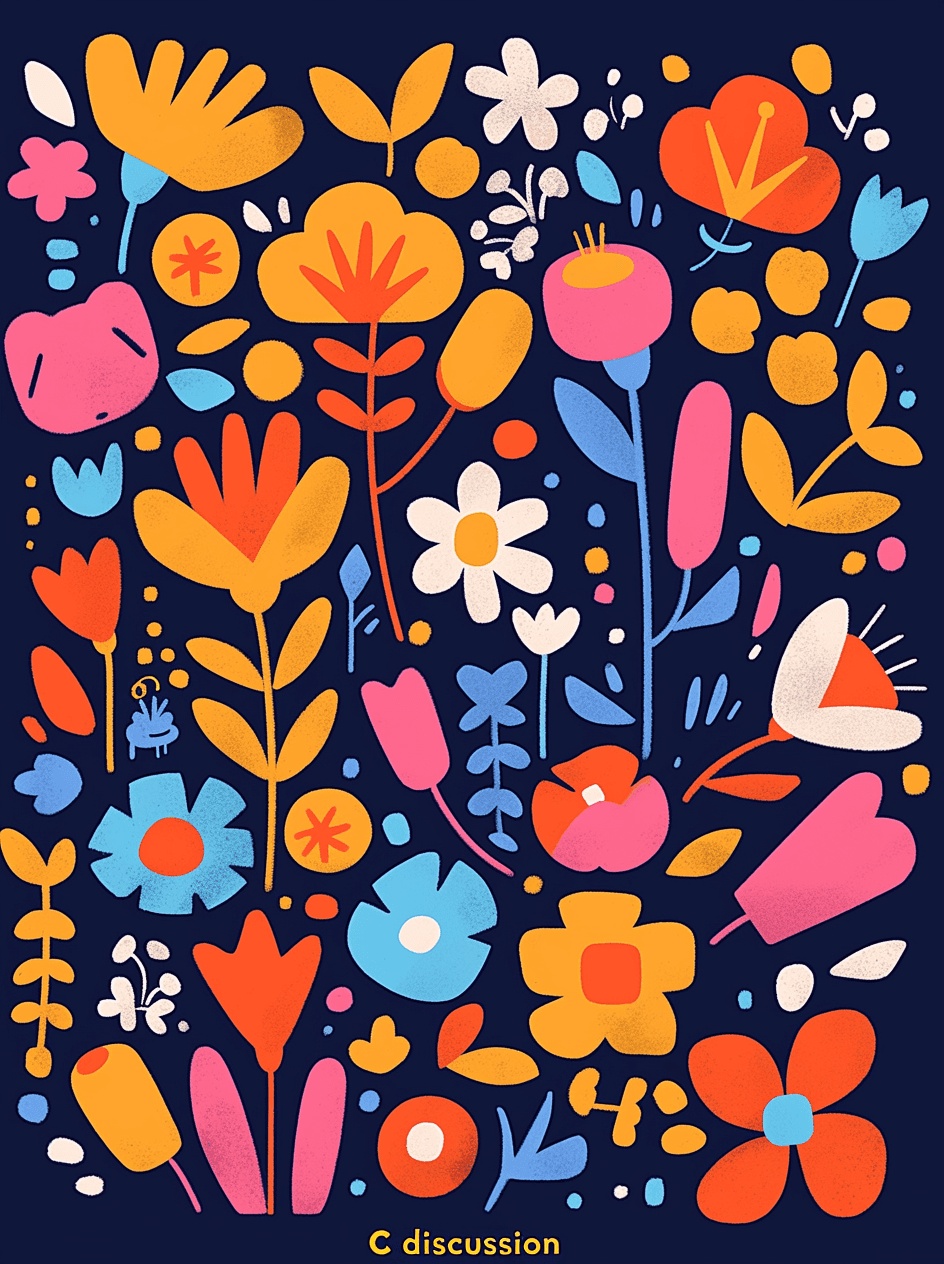 Blossom 496 original repeating artwork