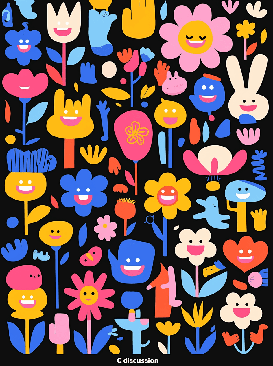 Blossom 493 original repeating artwork