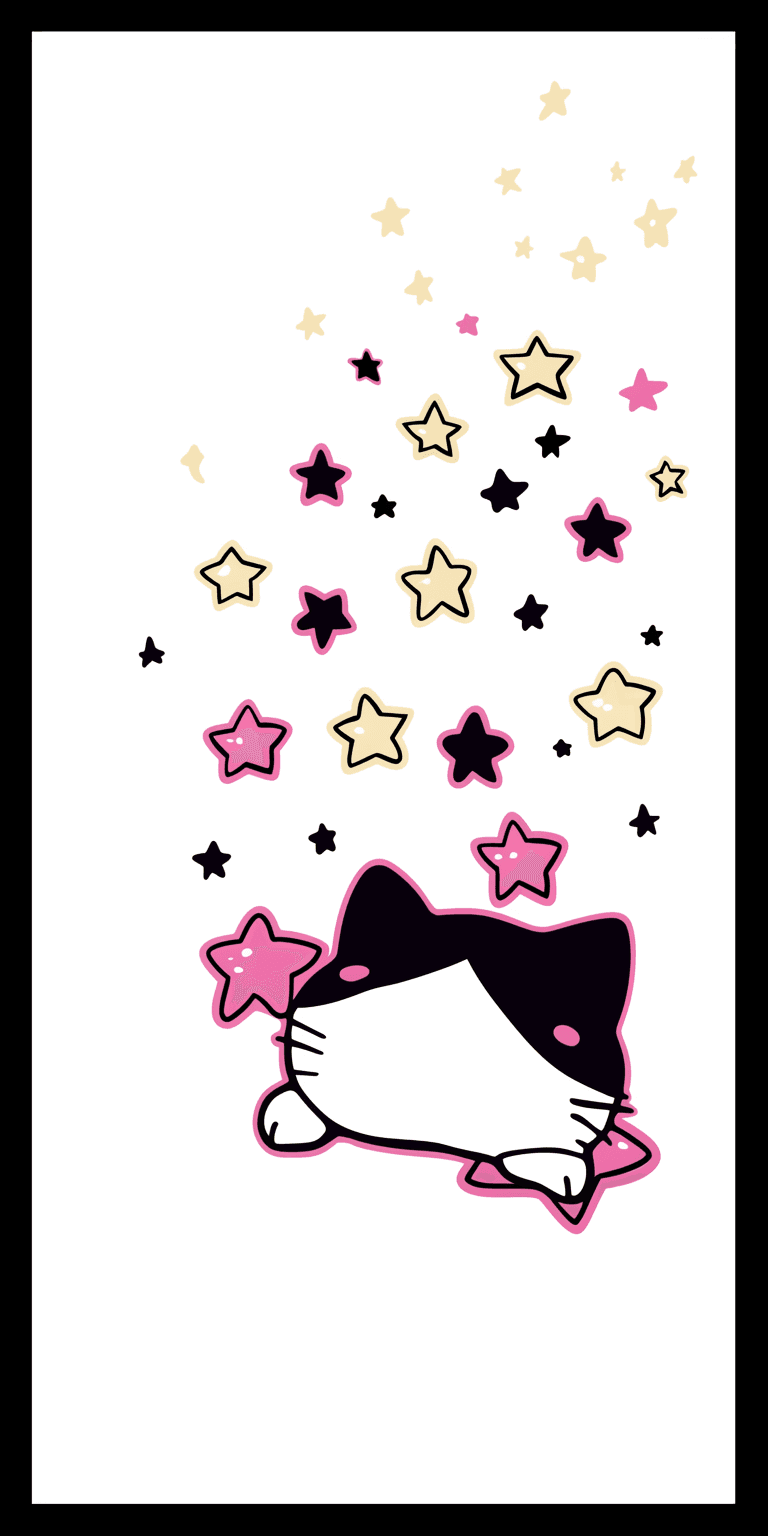 Cat 021 original repeating artwork