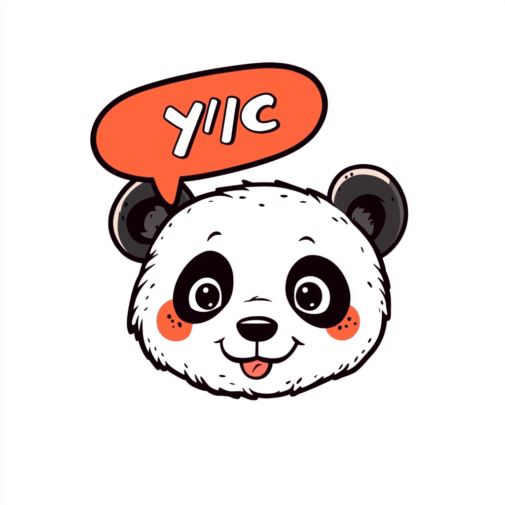 Panda Rhythm original repeating artwork