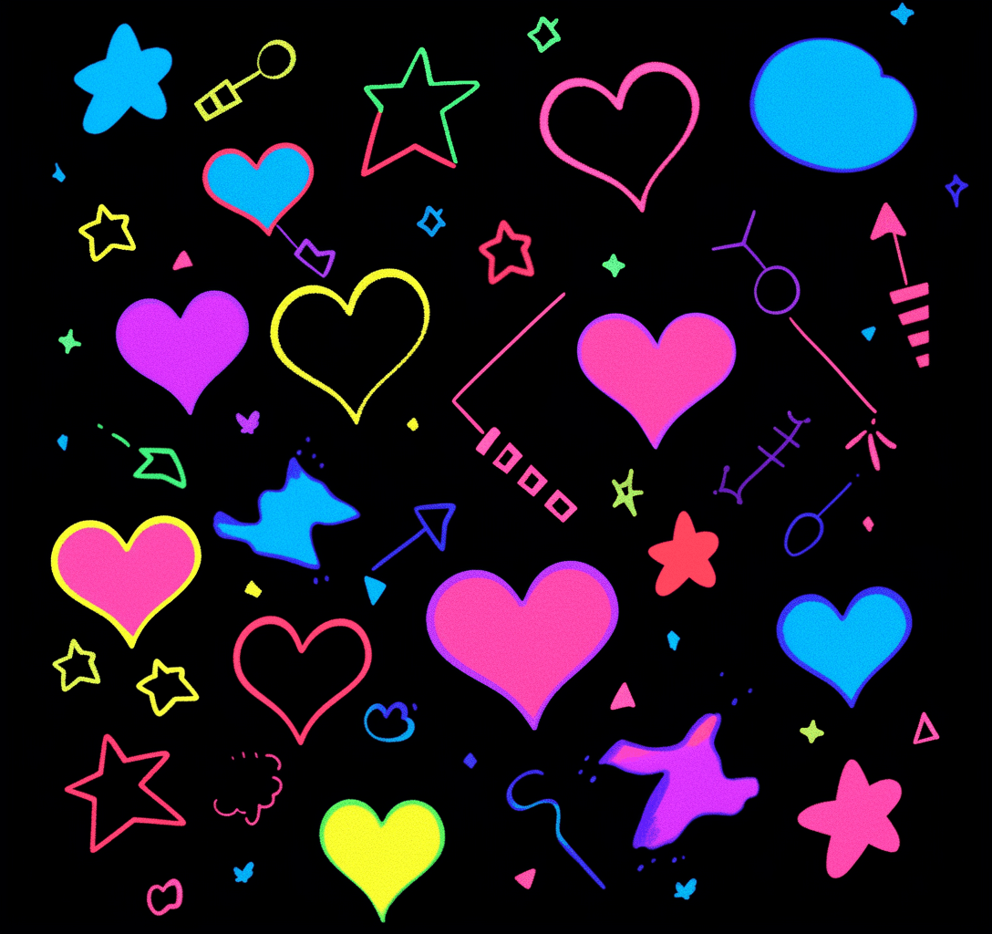 Heart 064 original repeating artwork