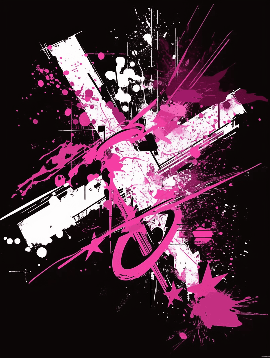 Graffiti Snap original repeating artwork