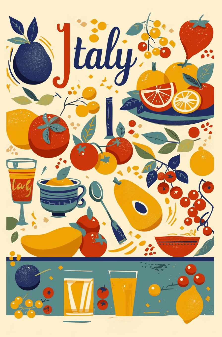 Fruit Burst original repeating artwork