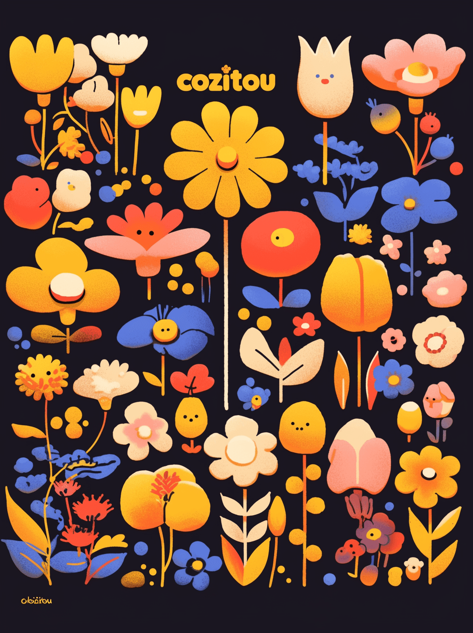 Blossom 328 original repeating artwork