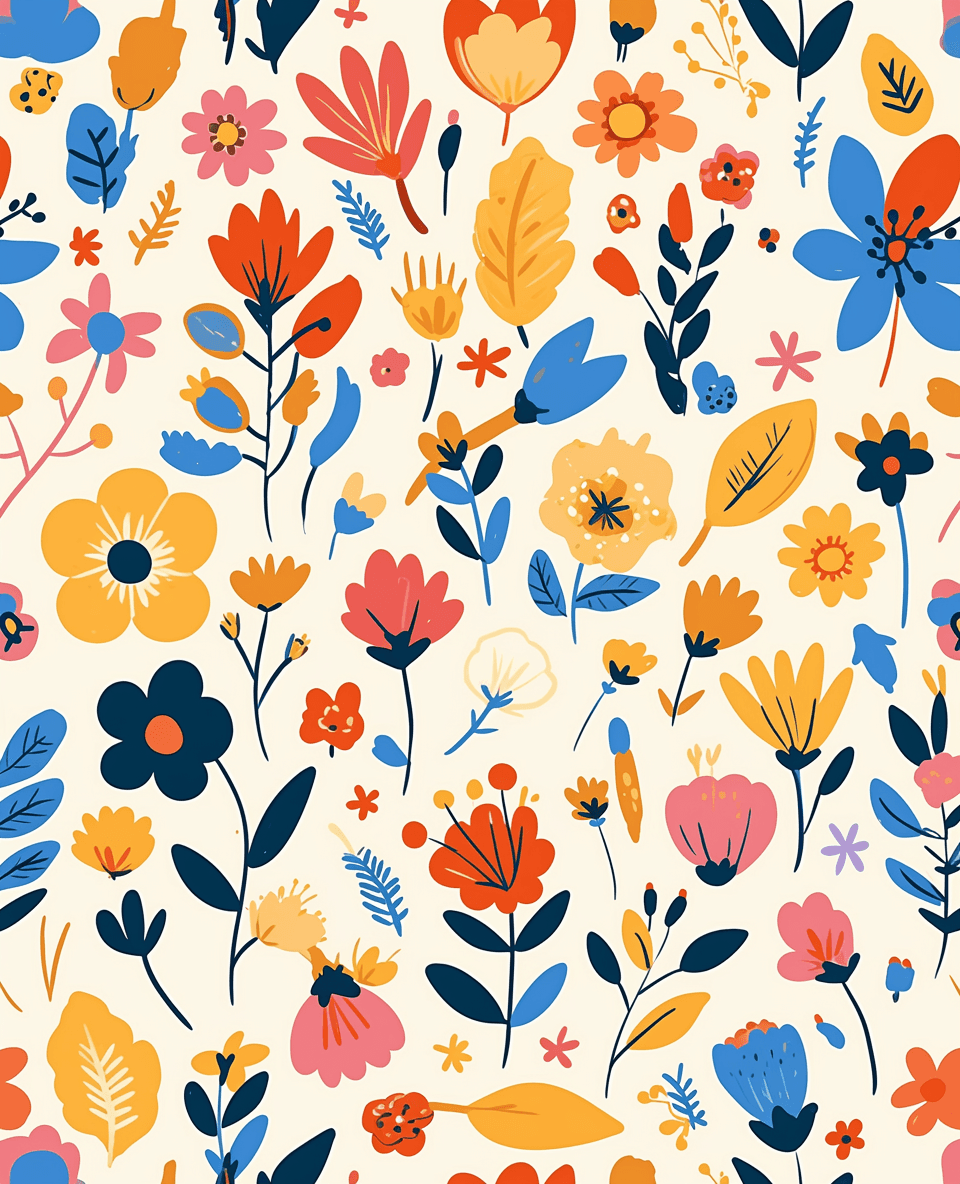 Blossom 297 original repeating artwork