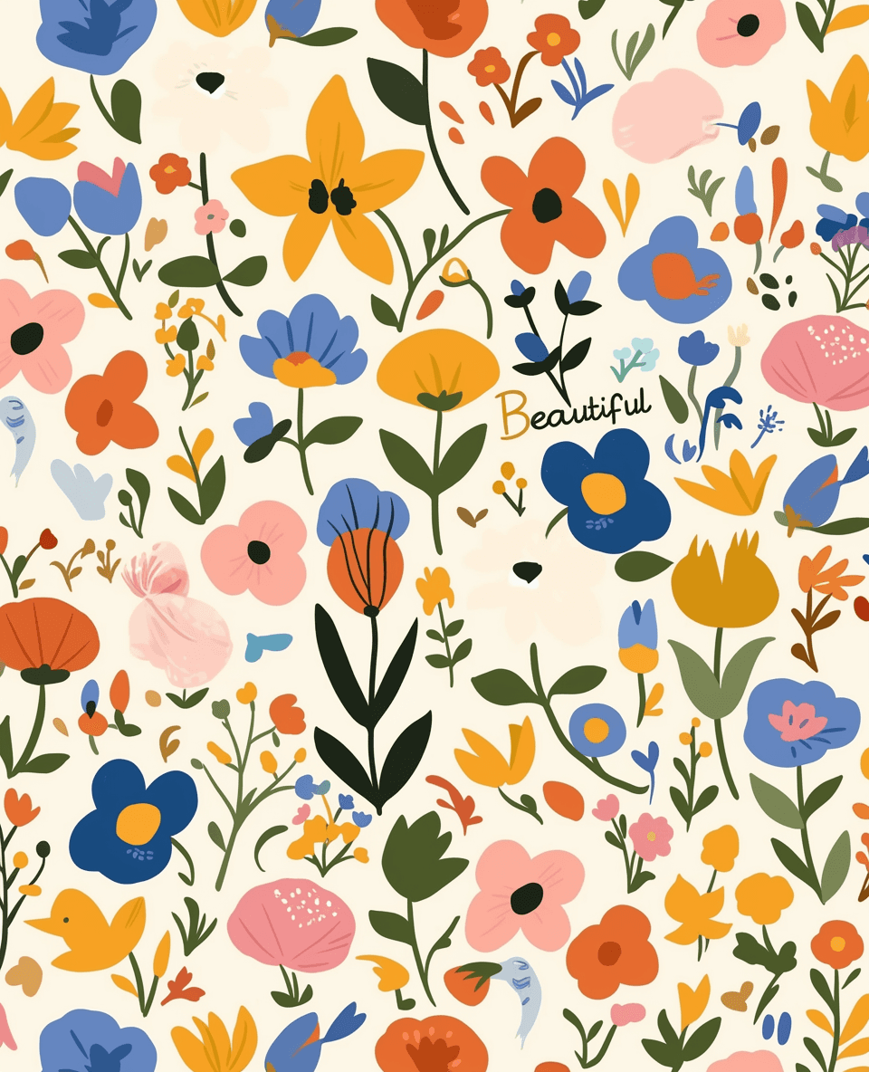 Blossom 295 original repeating artwork