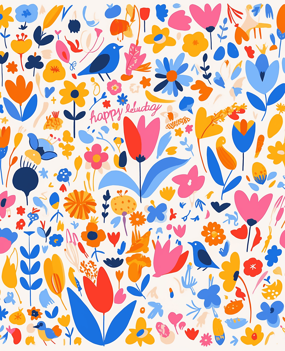 Blossom 289 original repeating artwork