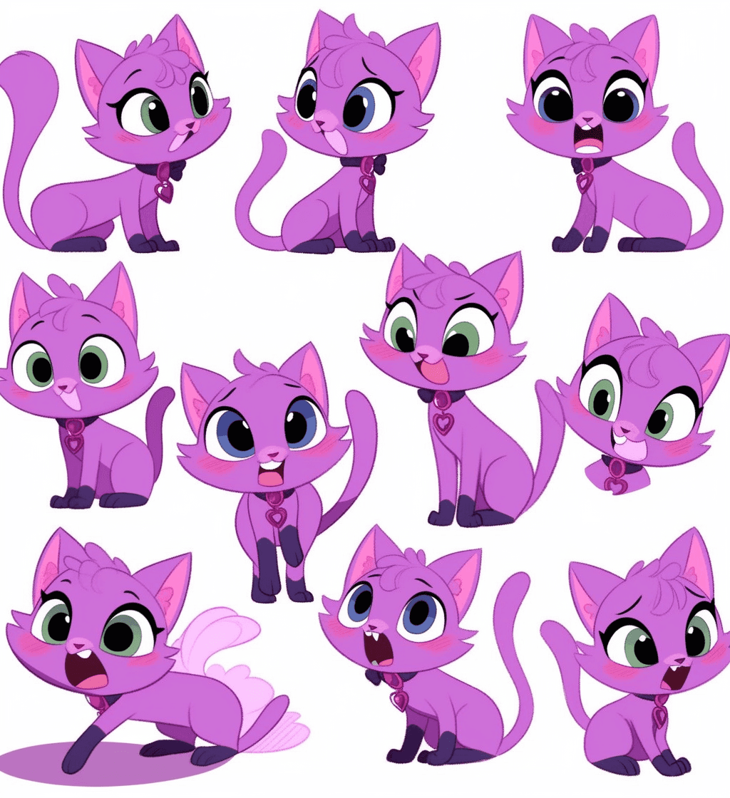 Cat Originals original repeating artwork