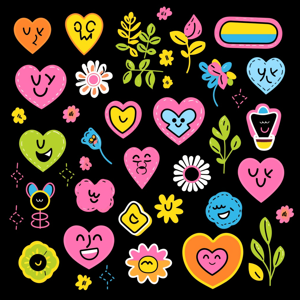 Heart 003 original repeating artwork
