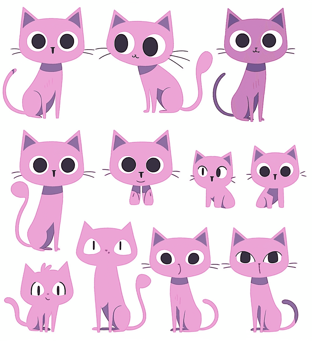 Cat Street original repeating artwork