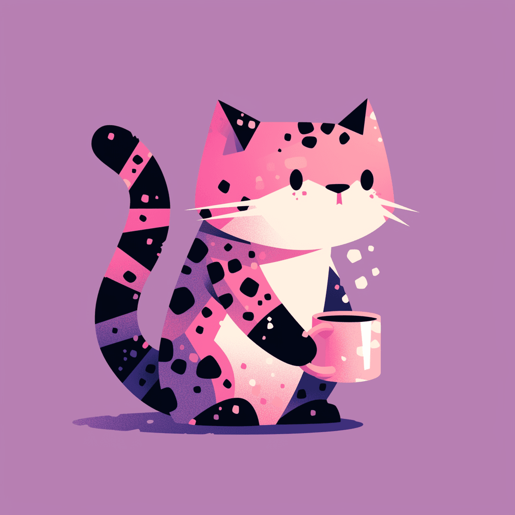 Cat Starlight original repeating artwork