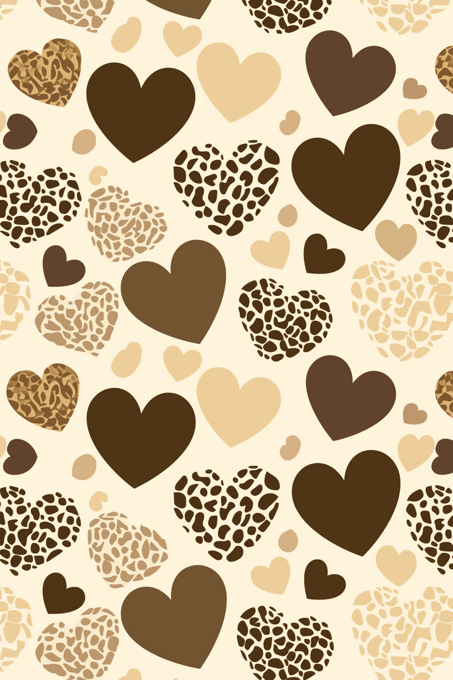 Heart 343 original repeating artwork