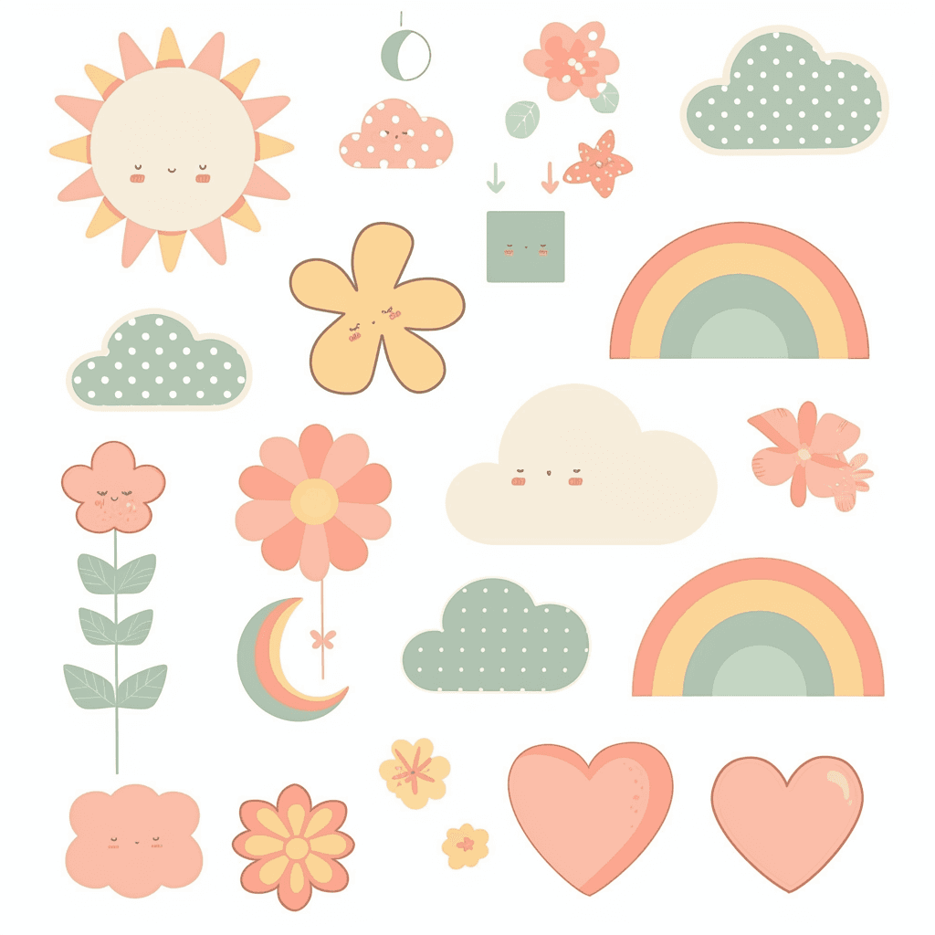 Cute Design Gang original repeating artwork