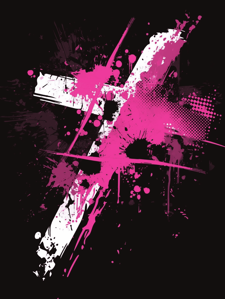 Graffiti Loop original repeating artwork