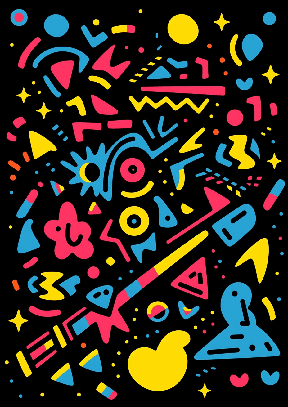 Design Evening original repeating artwork