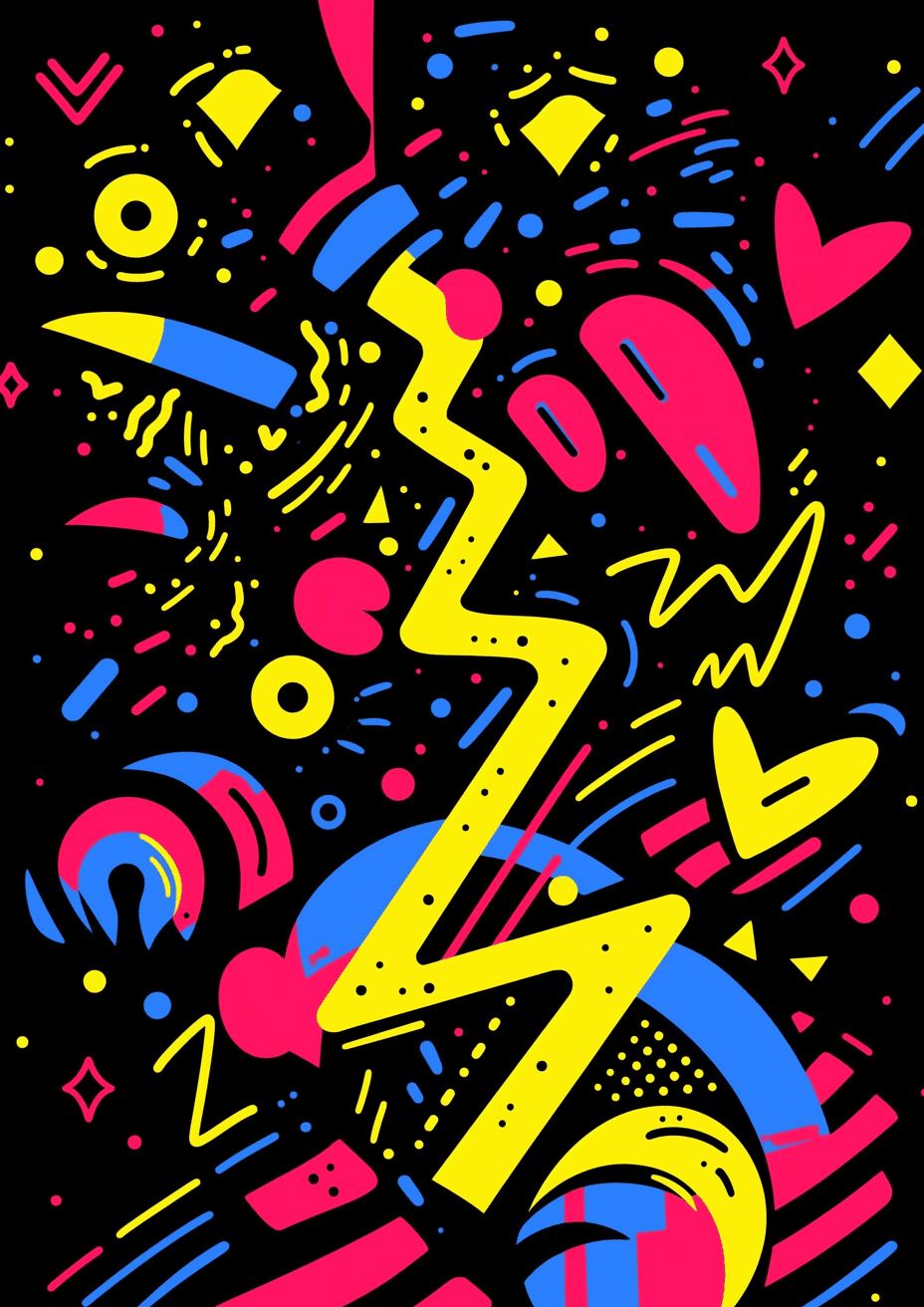 Design Morning original repeating artwork