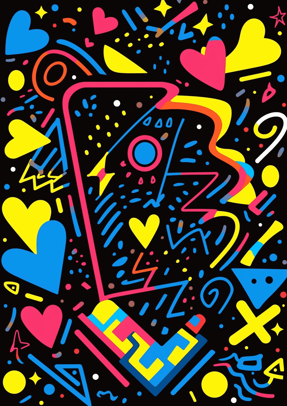 Design Summer original repeating artwork