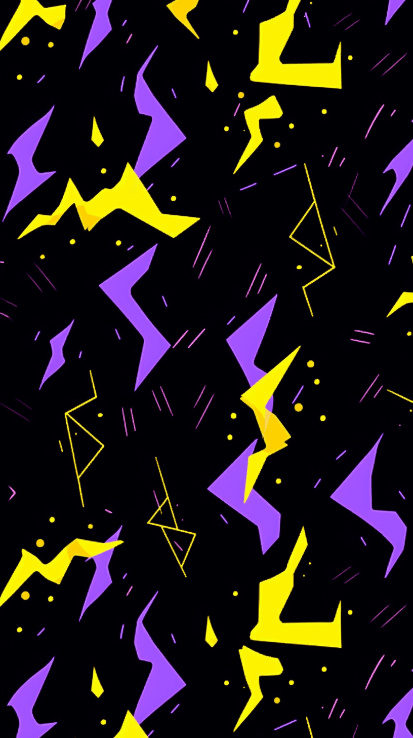 Lightning Squad original repeating artwork