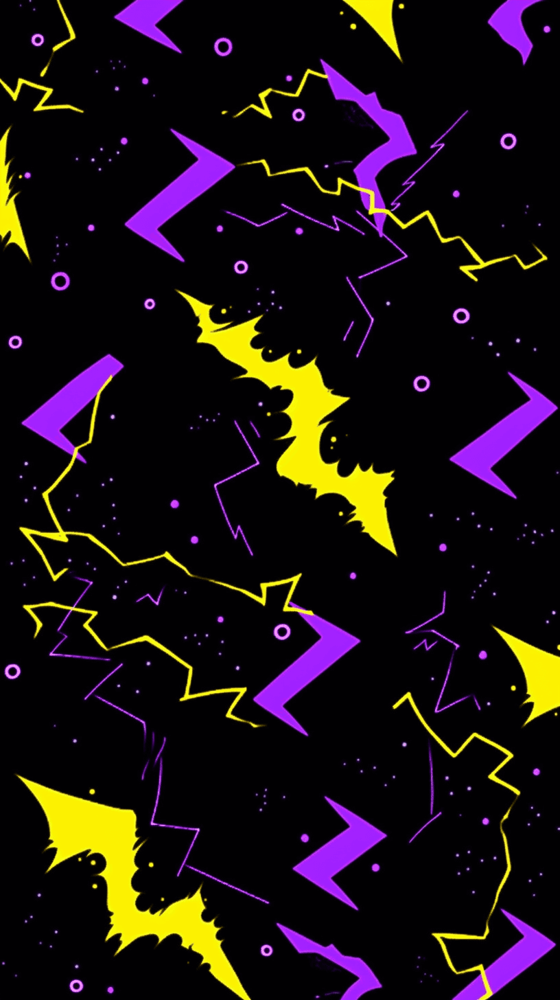 Lightning Crew original repeating artwork
