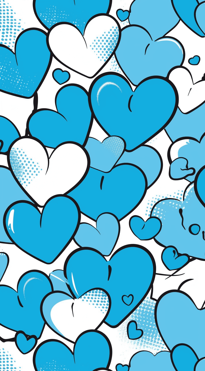 Heart Bloom original repeating artwork