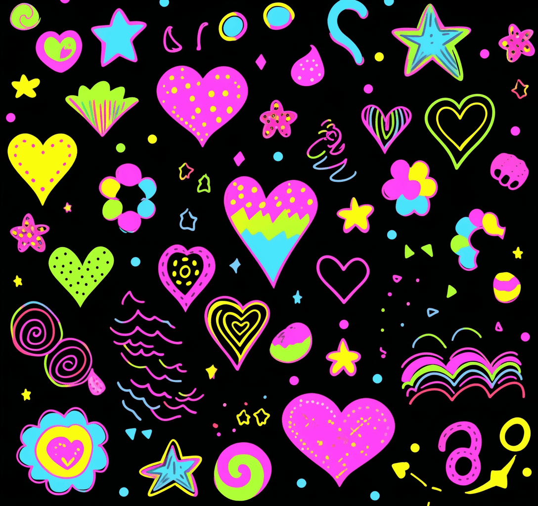 Heart Roam original repeating artwork