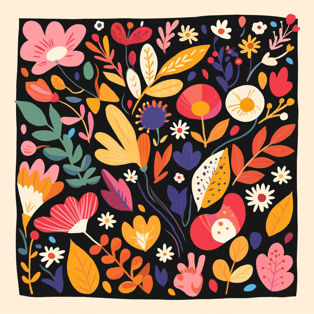 Blossom 032 original repeating artwork