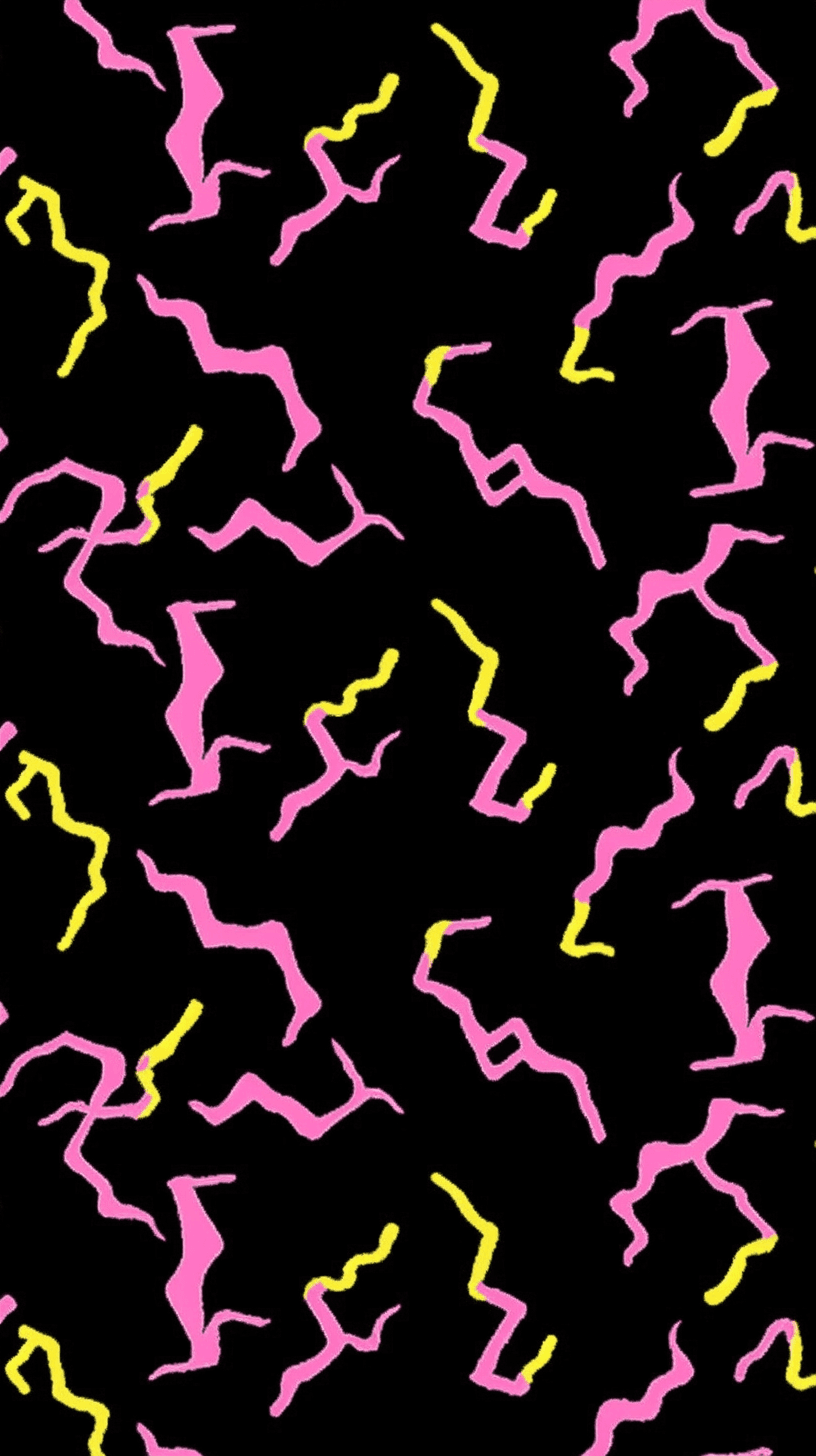 Lightning Club original repeating artwork
