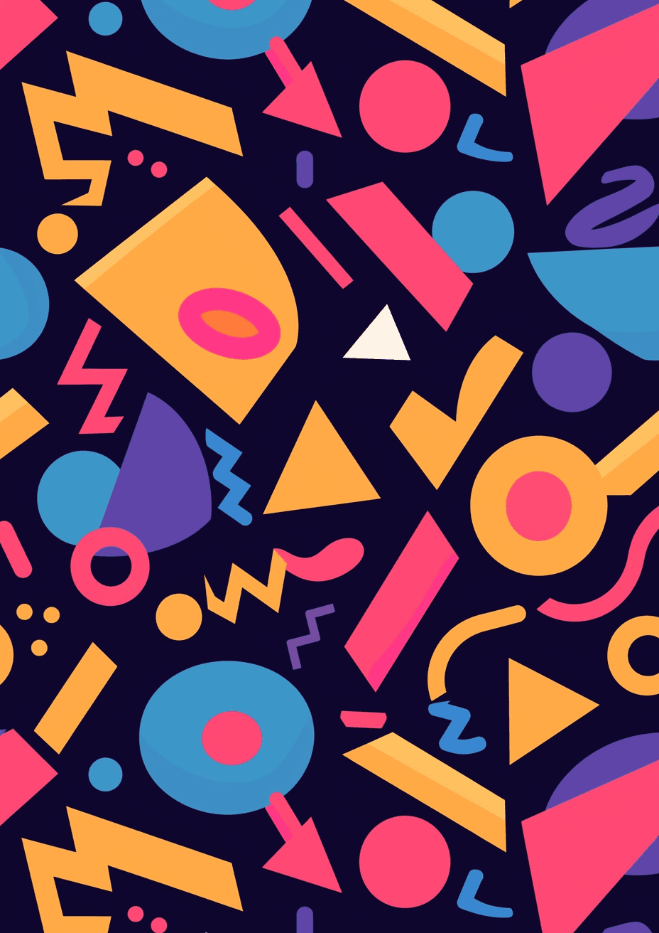 Geo original repeating artwork
