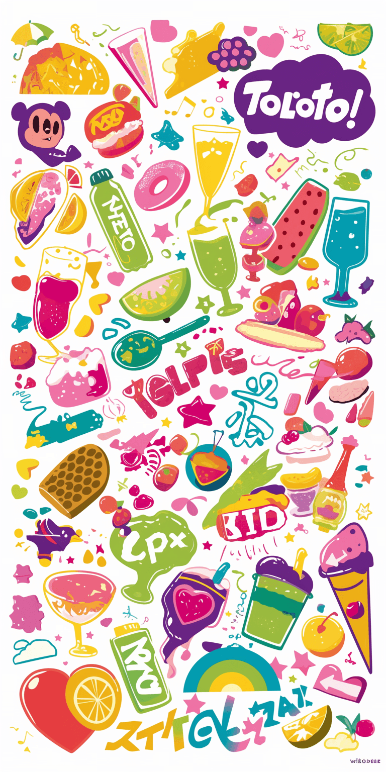 Dessert original repeating artwork