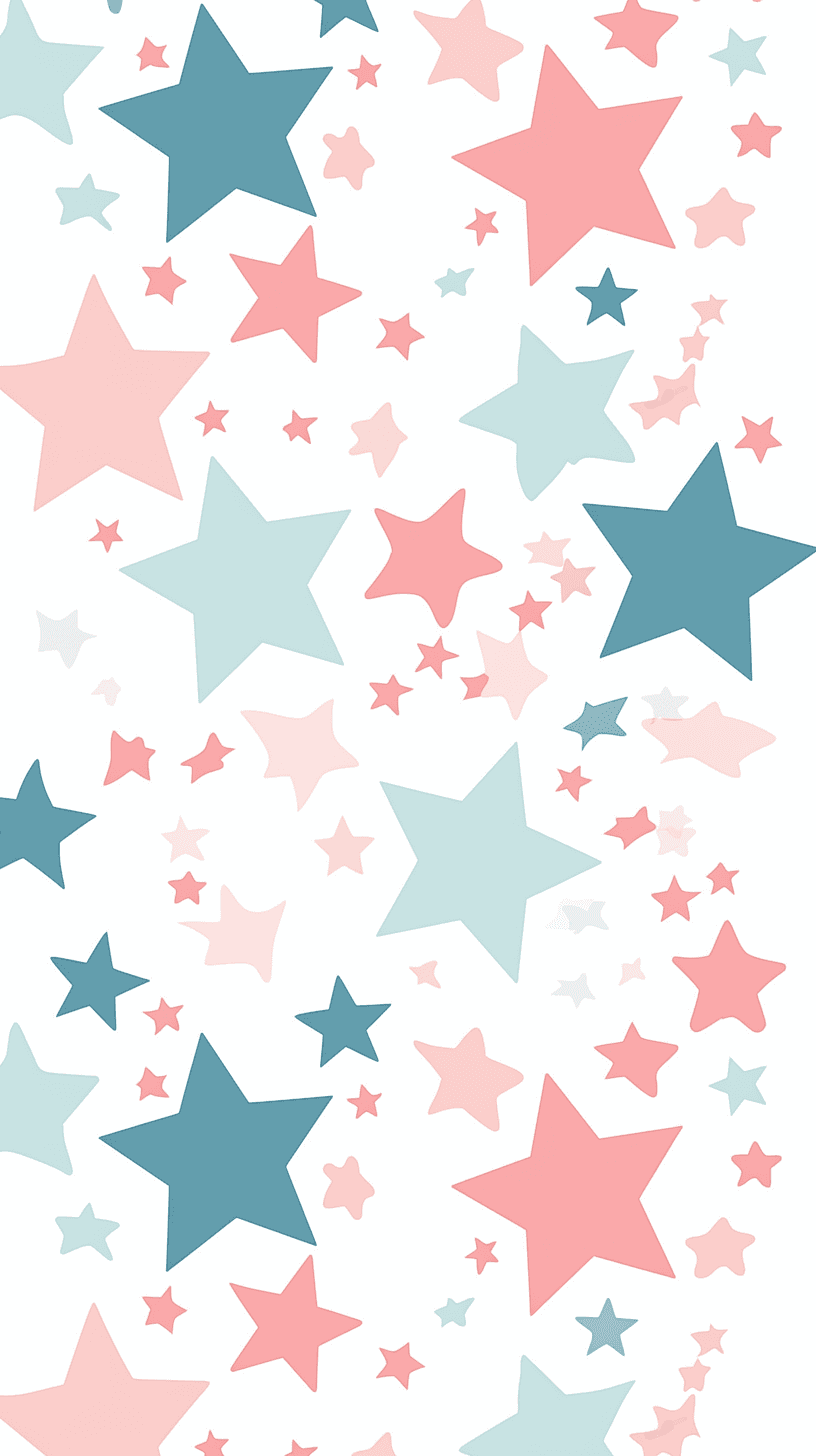 Star Gleam original repeating artwork
