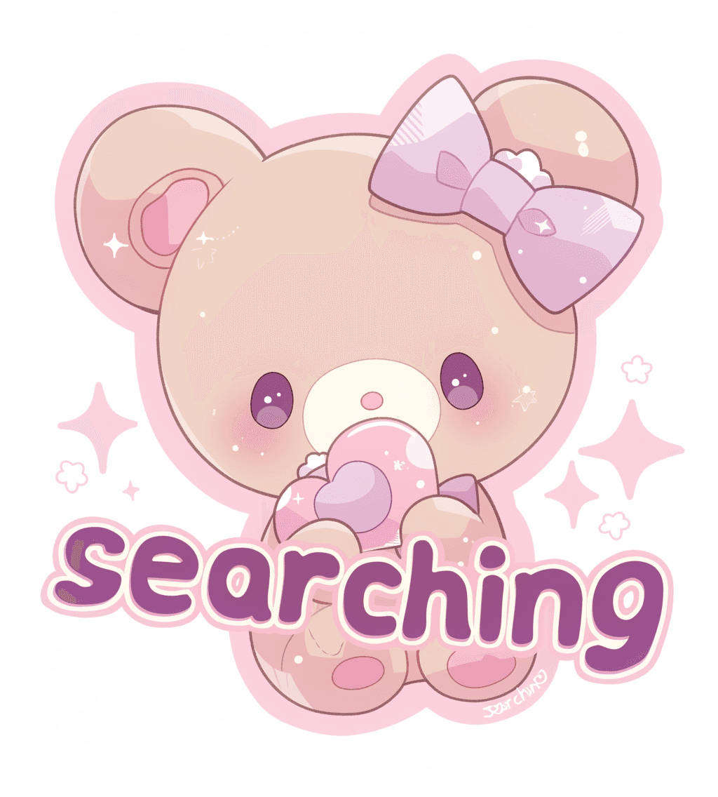 Bear Flip original repeating artwork