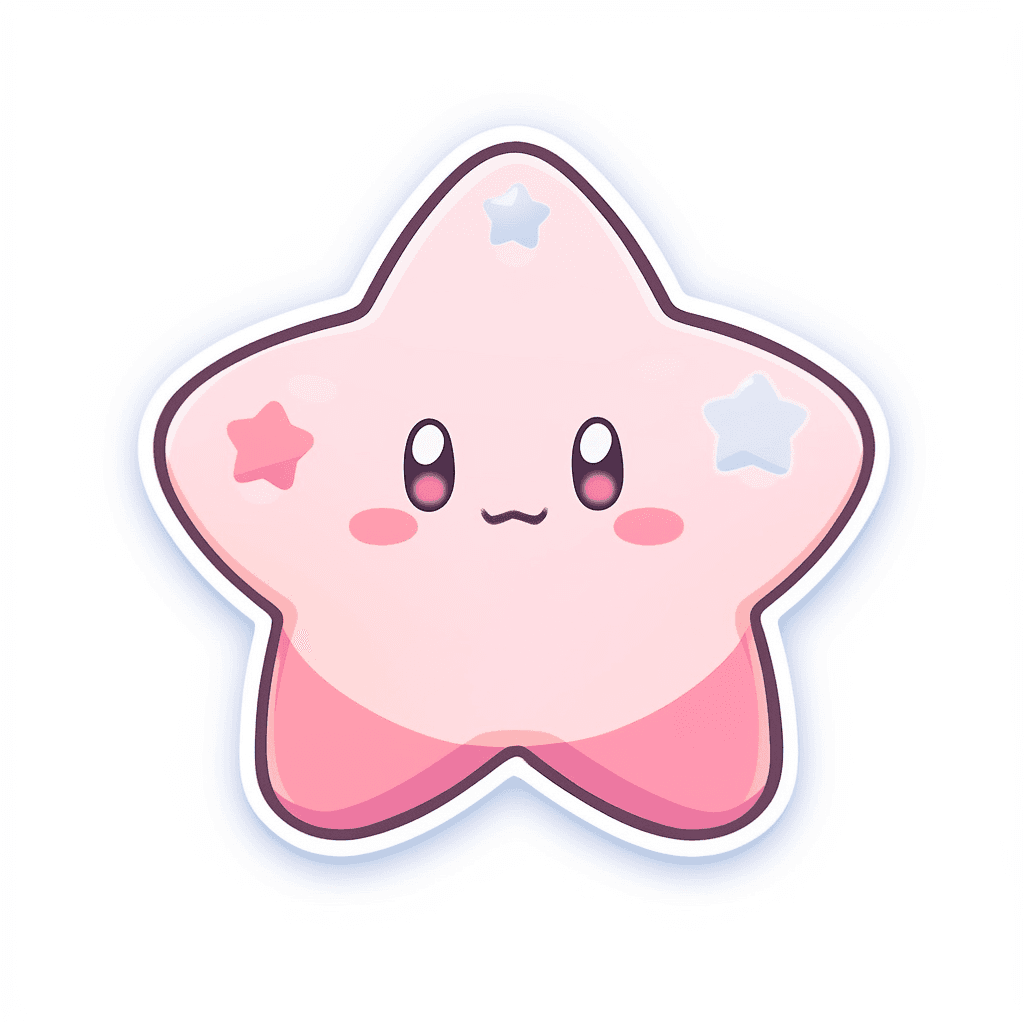 Cartoon Star Pop original repeating artwork