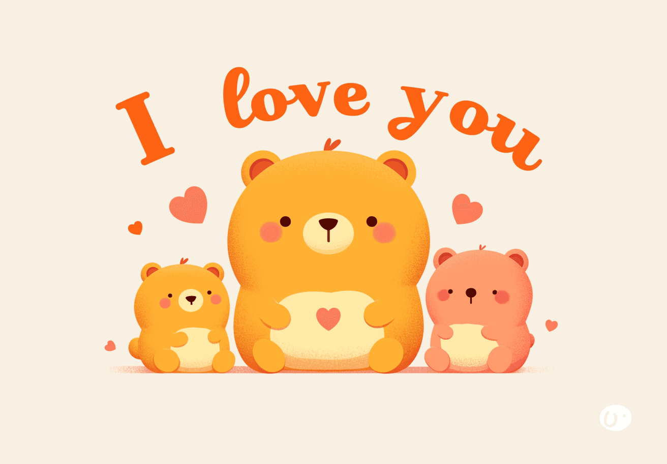 Bear Echo original repeating artwork