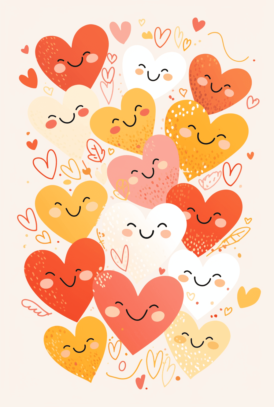 Heart 431 original repeating artwork