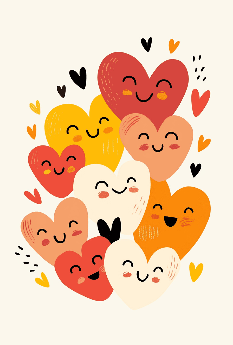 Heart 069 original repeating artwork