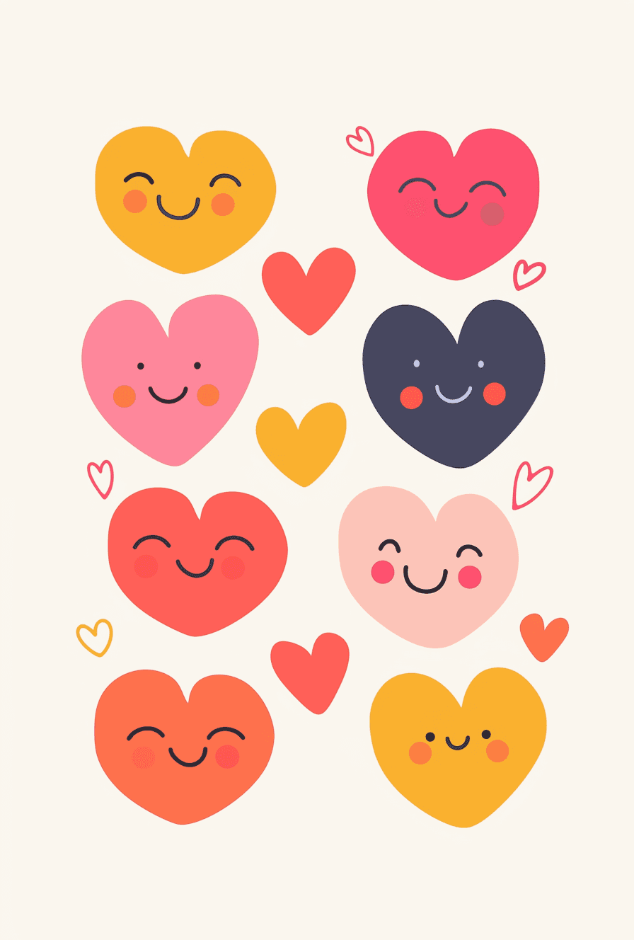 Heart 392 original repeating artwork