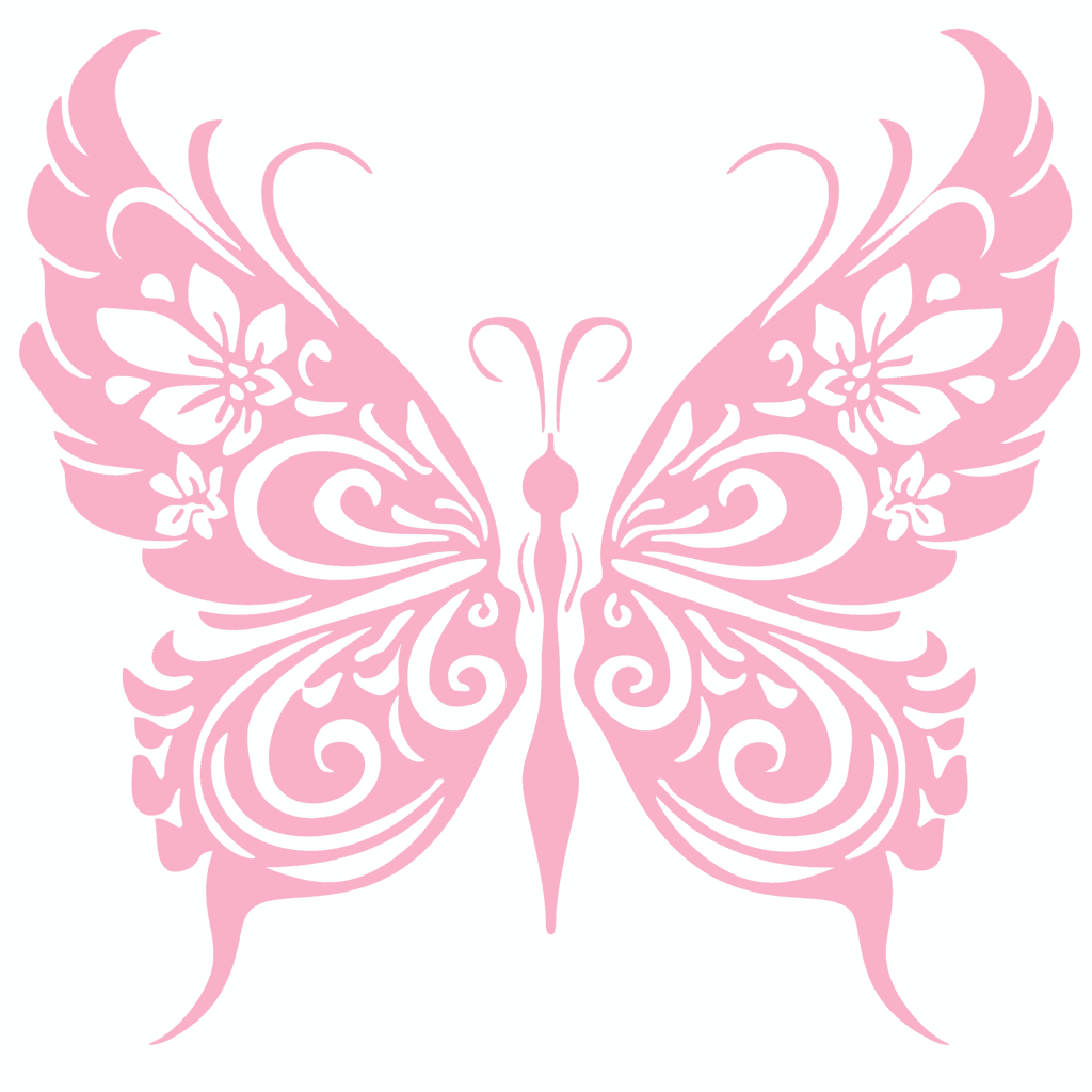 Butterfly Carnival original repeating artwork