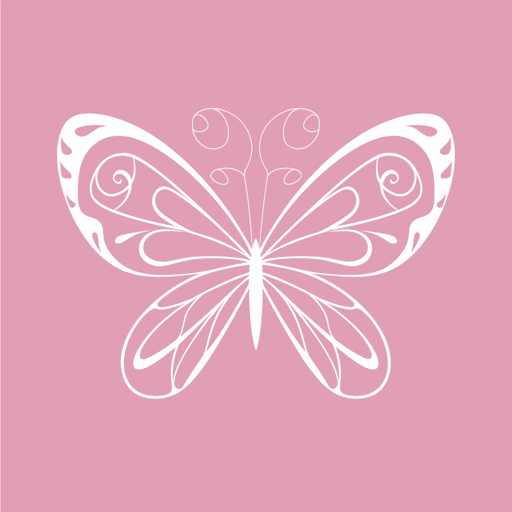 Butterfly Parade original repeating artwork